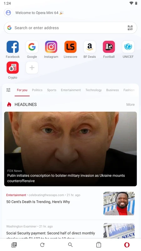 Opera Mini — screenshot 7