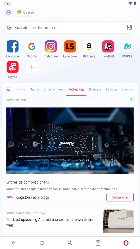 Opera Mini — screenshot 8